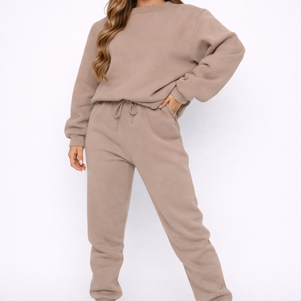Conjunto de Sudadera y Pantalón para Mujer de Corte Cómodo