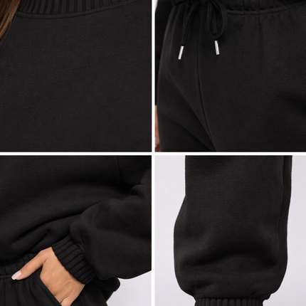 Conjunto de Sudadera y Pantalón para Mujer de Corte Cómodo