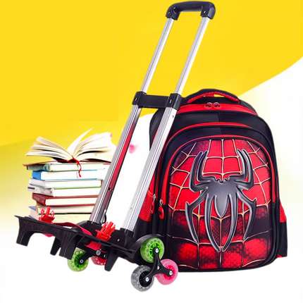 Mochila infantil Spiderman con ruedas