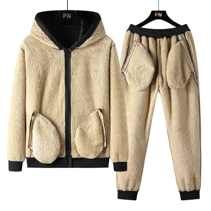 Conjunto de Sudadera de Lana para Hombre
