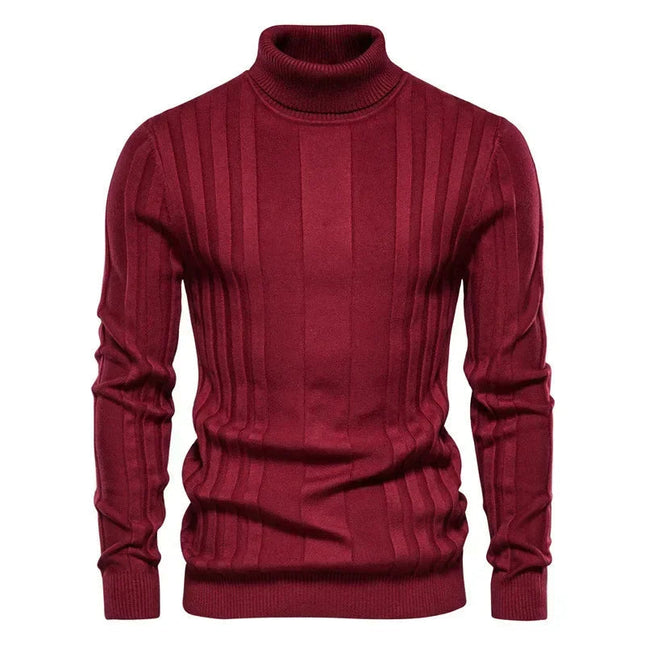 Suéter de cuello alto para hombre Attlan