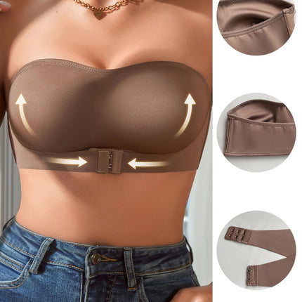 Sostén *Strapless* *Push-Up* Antideslizante