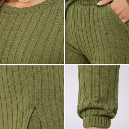 Conjunto de Canalé Cozy Fit para Mujer