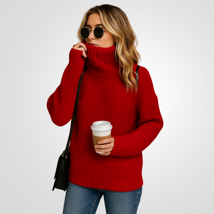 Suéter Oversize de Tricot para Mujer