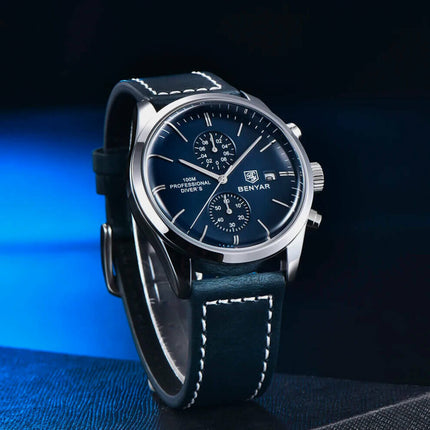 Reloj Benyar Elegance - Cuero Auténtico