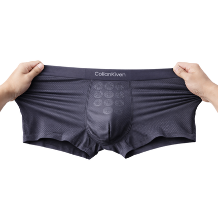 Bóxer Masculino Antiolor de Seda Fría sin Costura
