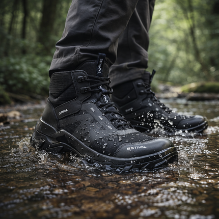 Bota Masculina Dry-Tech  con Suela Antideslizante