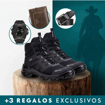 Bota Masculina Dry-Tech  con Suela Antideslizante