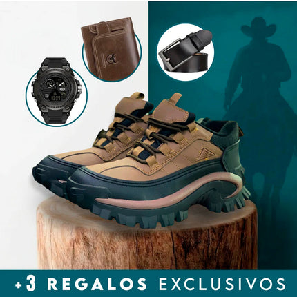 Bota Masculina Fusion Impermeable con Suela Antideslizante