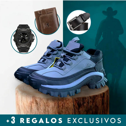 Bota Masculina Fusion Impermeable con Suela Antideslizante