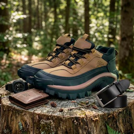Bota Masculina Fusion Impermeable con Suela Antideslizante