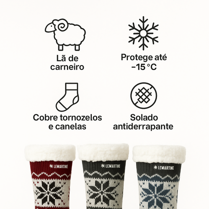 Kit Calcetines de Lana Térmicos (OFERTA DE INVIERNO)