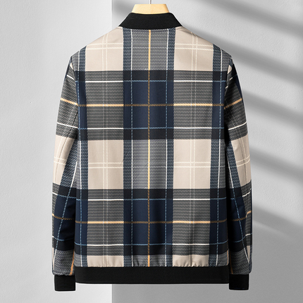 Chaqueta bómber Ansel a cuadros