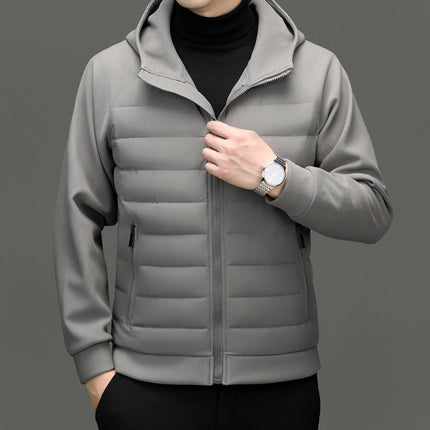 Chaqueta de plumas con monograma Oxford