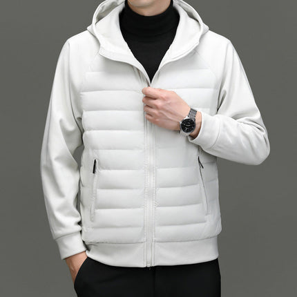Chaqueta de plumas con monograma Oxford