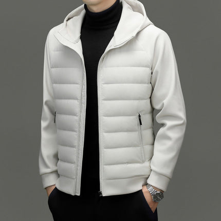Chaqueta de plumas con monograma Oxford