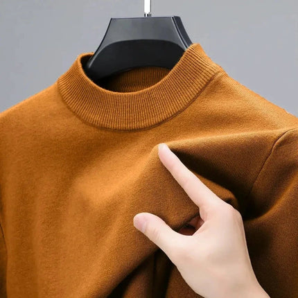 Suéter Masculino de Punto Cuello Redondo