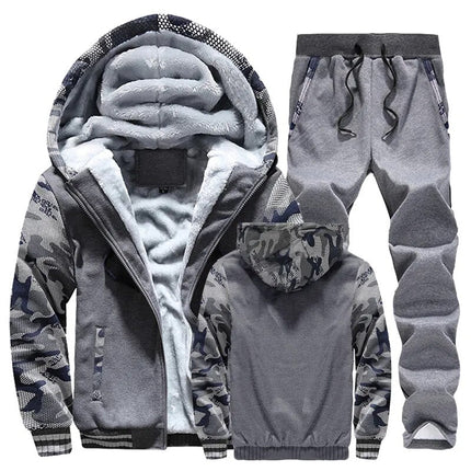 Conjunto de Sudadera de Lana para Hombre Frost Peak