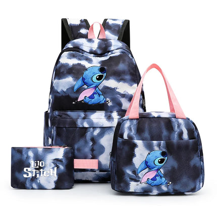 Kit Escolar Mochila y Lonchera - Lilo y Stitch