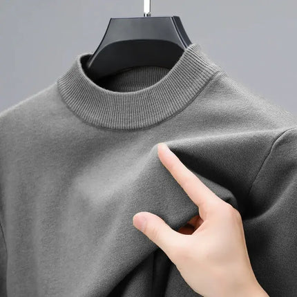 Suéter Masculino de Punto Cuello Redondo