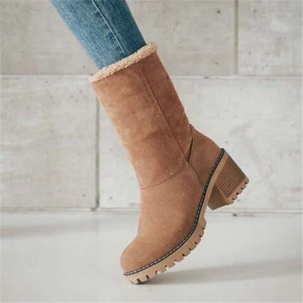 Bota de invierno forrada de lana