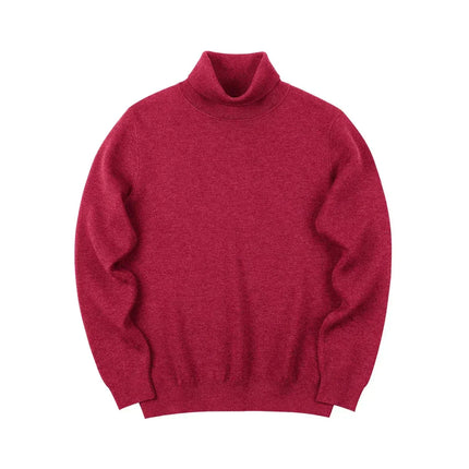 Suéter Masculino Tejido Cuello Alto
