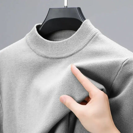 Suéter Masculino de Punto Cuello Redondo