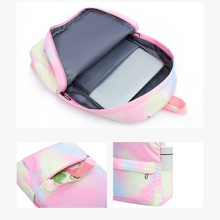 Kit Escolar Mochila y Lonchera - Lilo y Stitch