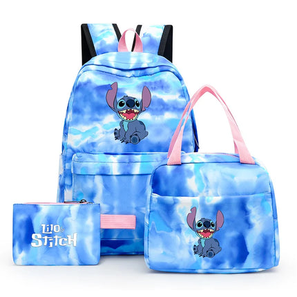 Kit Escolar Mochila y Lonchera - Lilo y Stitch