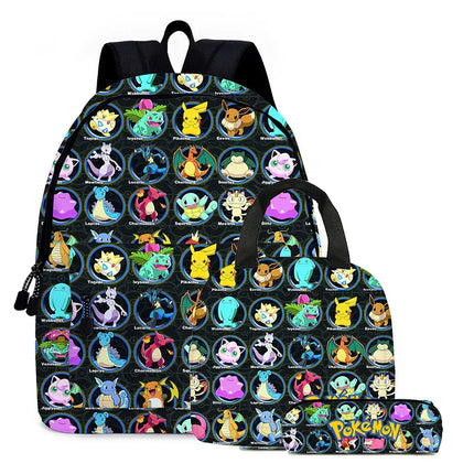 Kit Escolar Mochila y Lonchera - Pokémon Go