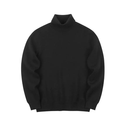 Suéter Masculino Tejido Cuello Alto