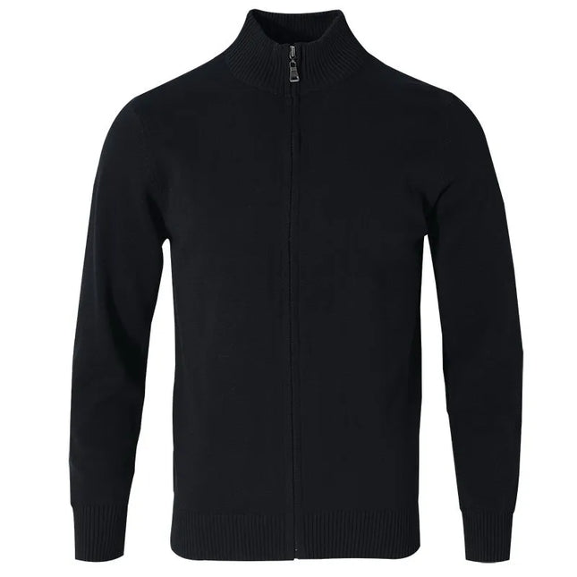 Suéter masculino con cremallera