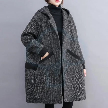 Abrigo largo de invierno para mujer Orielle