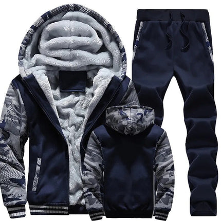 Conjunto de Sudadera de Lana para Hombre Frost Peak