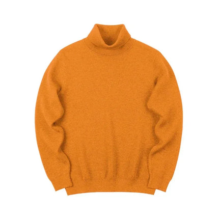 Suéter Masculino Tejido Cuello Alto