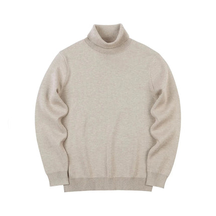 Suéter Masculino Tejido Cuello Alto