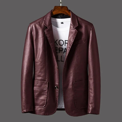 Chaqueta de cuero Thamen