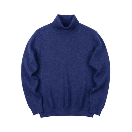 Suéter Masculino Tejido Cuello Alto