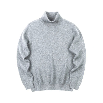 Suéter Masculino Tejido Cuello Alto