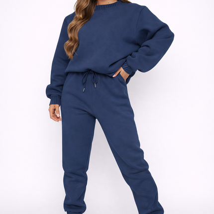 Conjunto de Sudadera y Pantalón para Mujer de Corte Cómodo