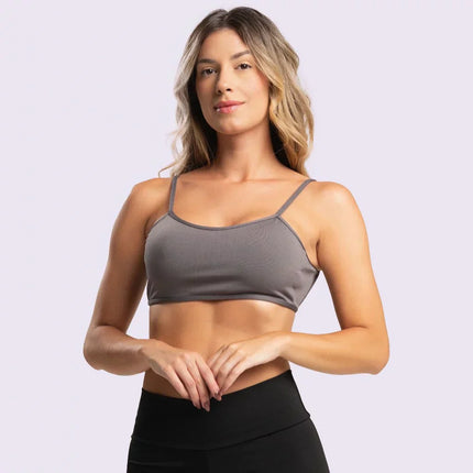 Kit de 3 Tops Cortos de Gimnasio con Escote en la Espalda - Tirantes Finos y Tejido Ligero