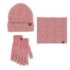 Conjunto Trío Invierno Rosa