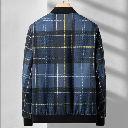 Chaqueta bómber Ansel a cuadros