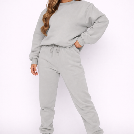 Conjunto de Sudadera y Pantalón para Mujer de Corte Cómodo