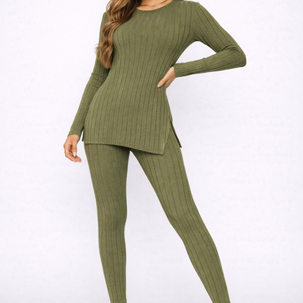 Conjunto de Canalé Cozy Fit para Mujer