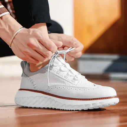 Zapatillas Oxford Ridge de cuero