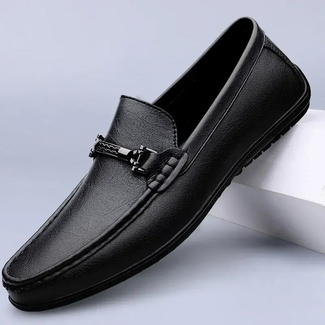 Mocasines Pienza de cuero auténtico