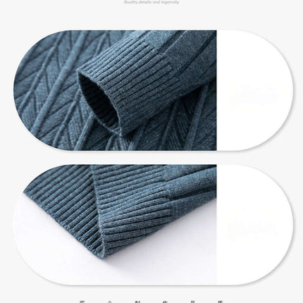 Sudadera Valerio con cuello de cremallera