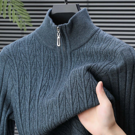 Sudadera Valerio con cuello de cremallera