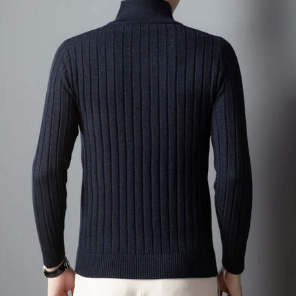 Sudadera Valerio con cuello de cremallera